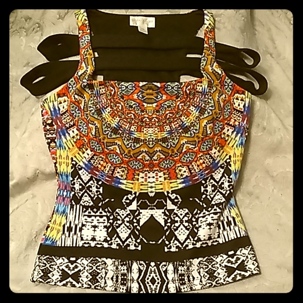 Unique Bisou Bisou Caged Top